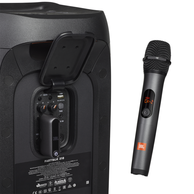 JBL Micro UHF sur la JBL